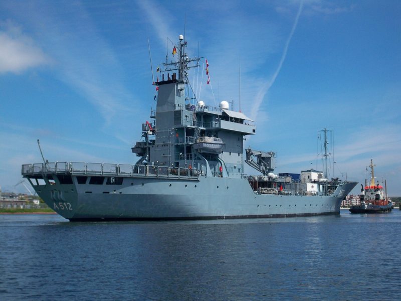 German ship Mosel (A512), by Ein Dahmer