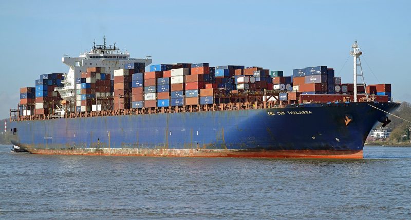 CMA CGM Thalassa, by Wolfgang Fricke