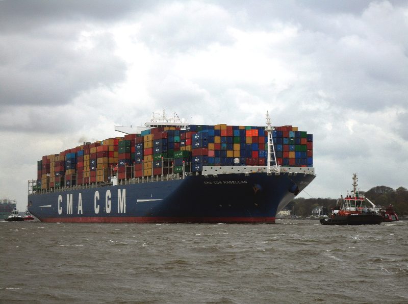 CMA CGM Magellan, by Buonasera