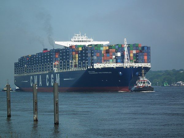 CMA CGM Alexander von Humboldt, by Buonasera