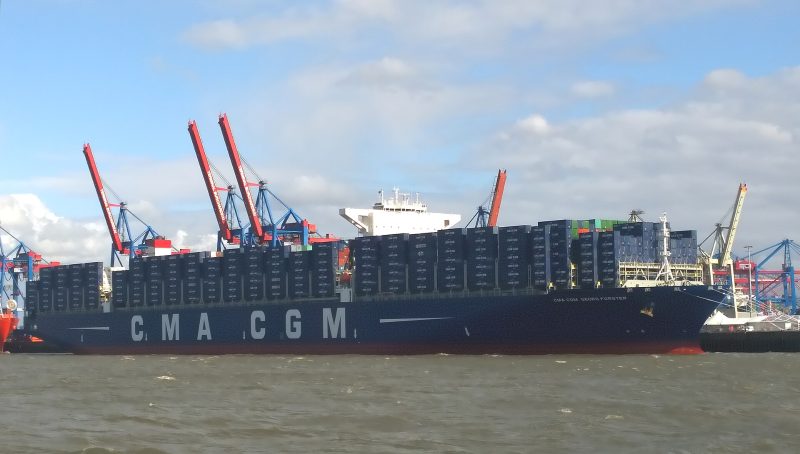 CMA CGM Georg Forster, by hummelhummel