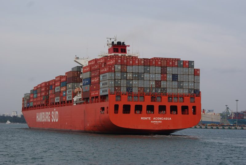 Maersk Monte Lascar, by Jacklee.