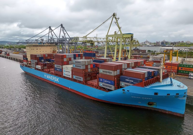 Volga Maersk, by Quintin Soloviev