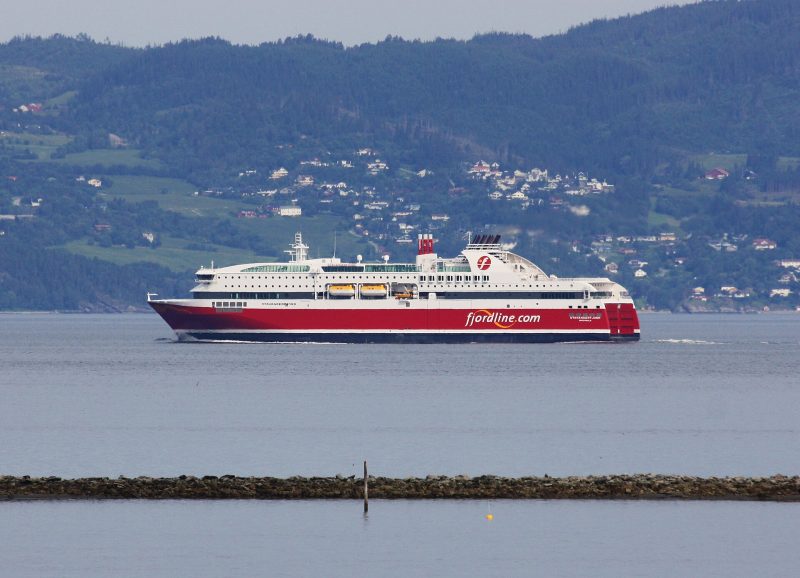 MS Stavangerfjord, by Trondheim Havn