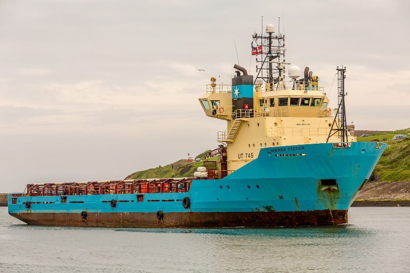 Maersk Feeder, by Alan Jamieson from Aberdeen, Scotland