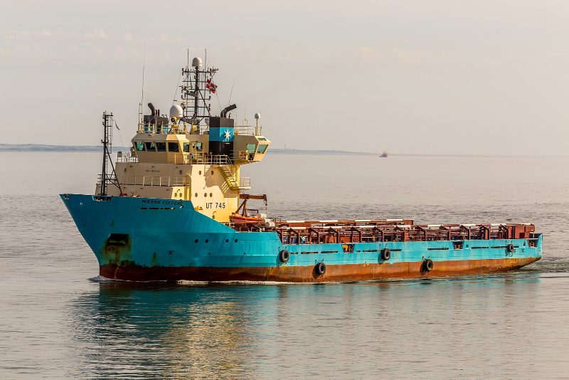 Maersk Feeder, by Alan Jamieson from Aberdeen, Scotland