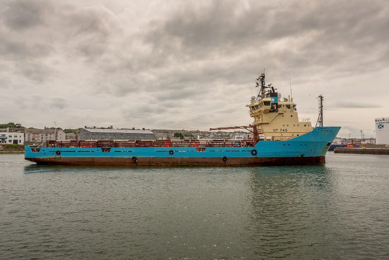 Maersk Feeder, by Alan Jamieson from Aberdeen, Scotland