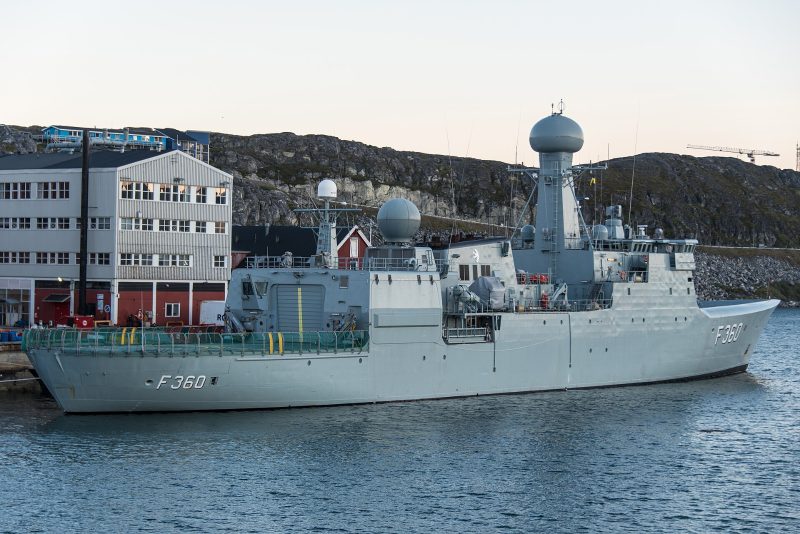 HDMS Hvidbjørnen, by Gordon Leggett