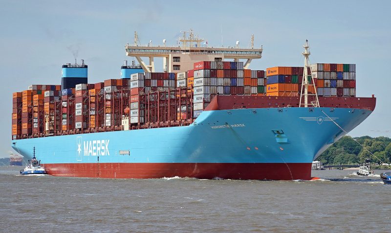 Margrethe Maersk, by Wolfgang Fricke