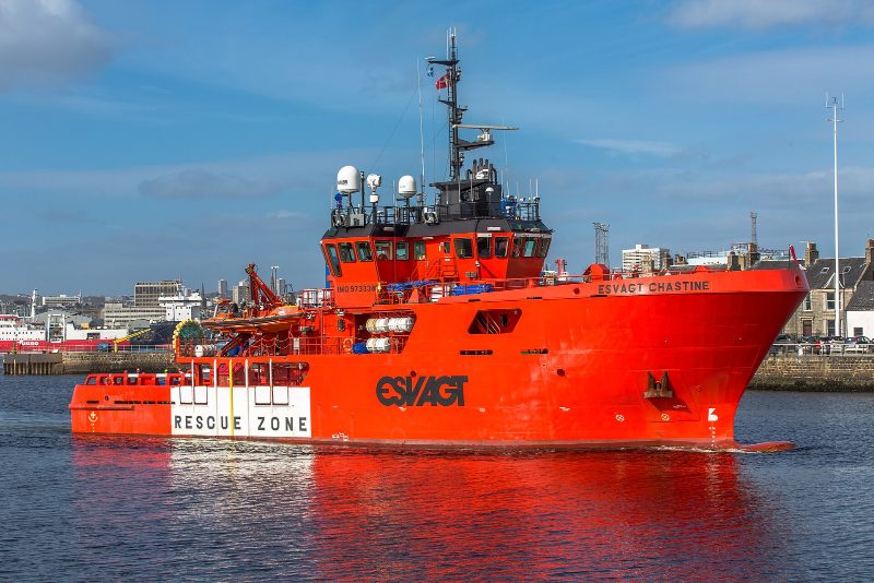 Esvagt Chastine, by Alan Jamieson from Aberdeen, Scotland