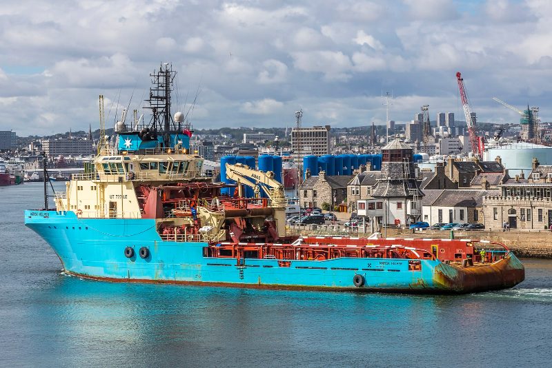 Mærsk Helper, by Alan Jamieson from Aberdeen, Scotland