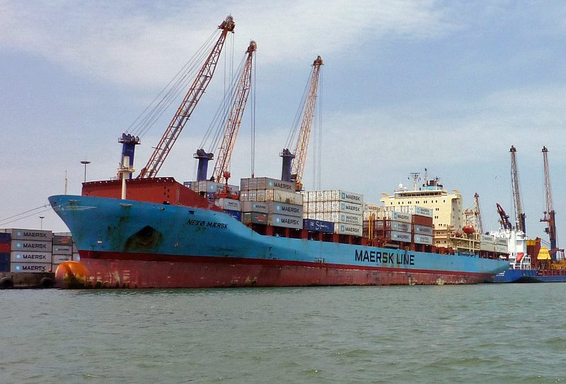 Nexoe Maersk, by Wolfgang Fricke