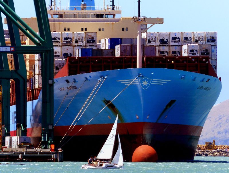 LARS MAERSK., by Bernard Spragg. NZ from Christchurch, New Zealand
