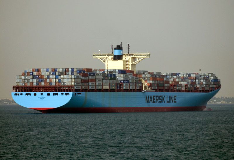 Edith Maersk, by heb@Wikimedia Commons (mail)