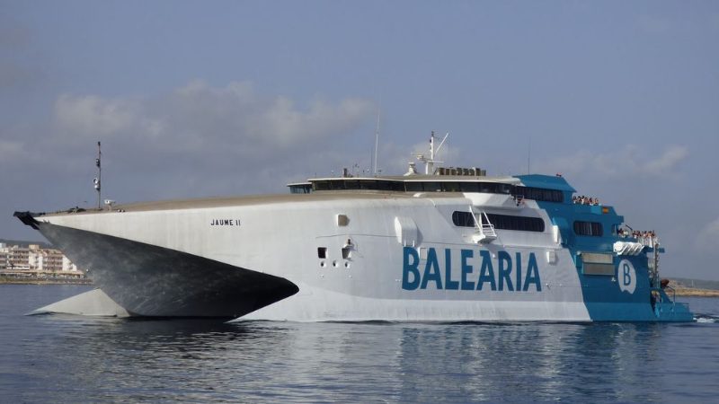 HSC Jaume II, by Cruise ship portal