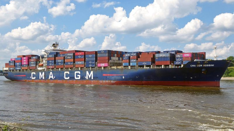 CMA CGM Rossini, by Wolfgang Fricke