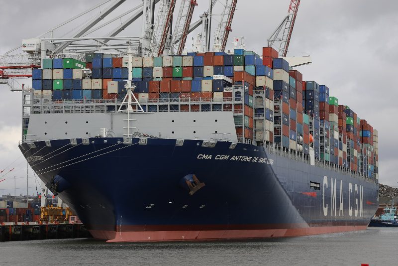 CMA CGM Antoine de Saint Exupery, by Geni