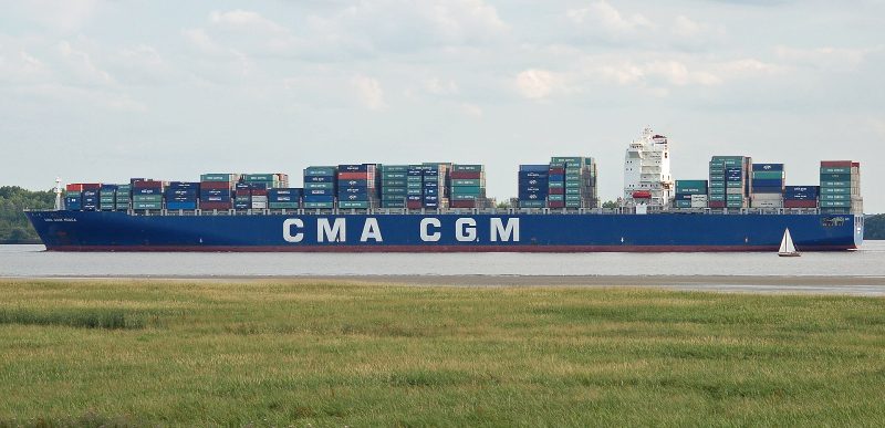 CMA CGM Medea, by Huhu Uet