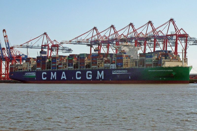 CMA CGM Champs Elysees, by Wolfgang Fricke