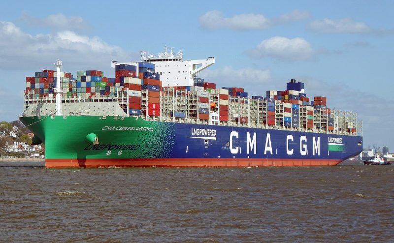 CMA CGM Palais Royal, by Wolfgang Fricke
