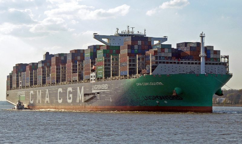 CMA CGM Louvre, by Wolfgang Fricke