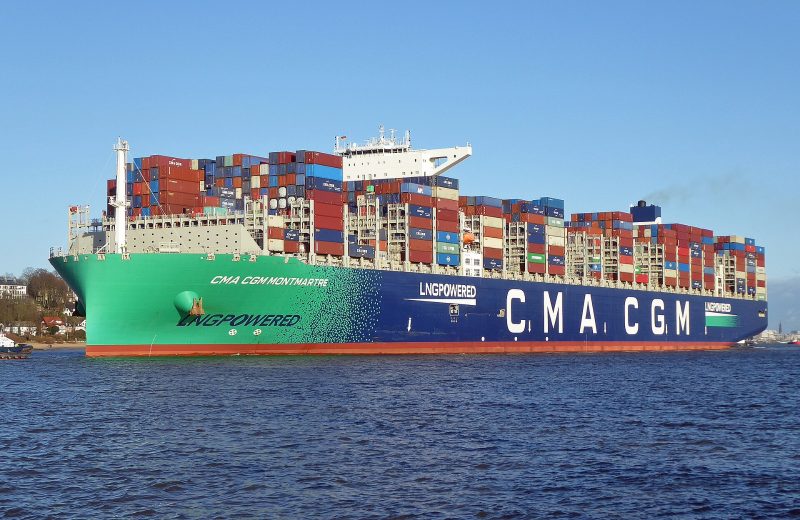 CMA CGM Montmartre, by Wolfgang Fricke