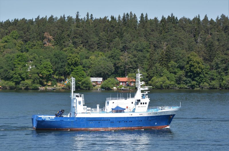 M/S Michael Sars, by Bengt Oberger