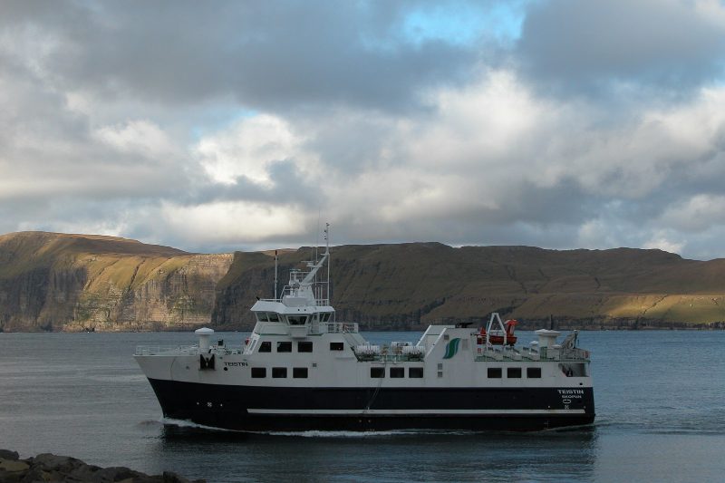 M/F Teistin, by Erik Christensen, Porkeri (Contact at the Danish Wikipedia)