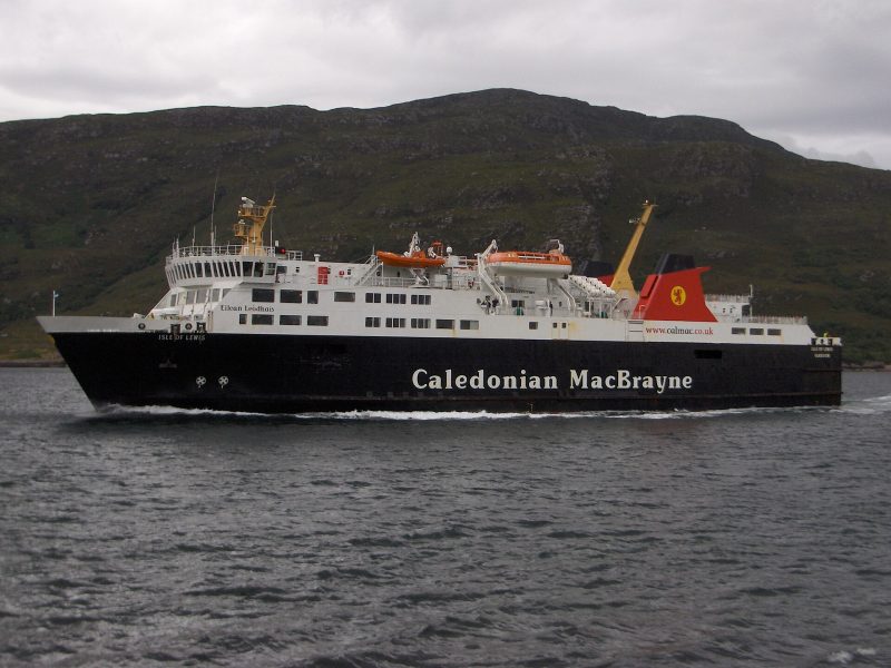 MV Isle of Lewis, by ACrane12 at English Wikipedia