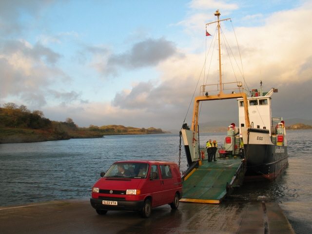 MV Eigg, by James Carter