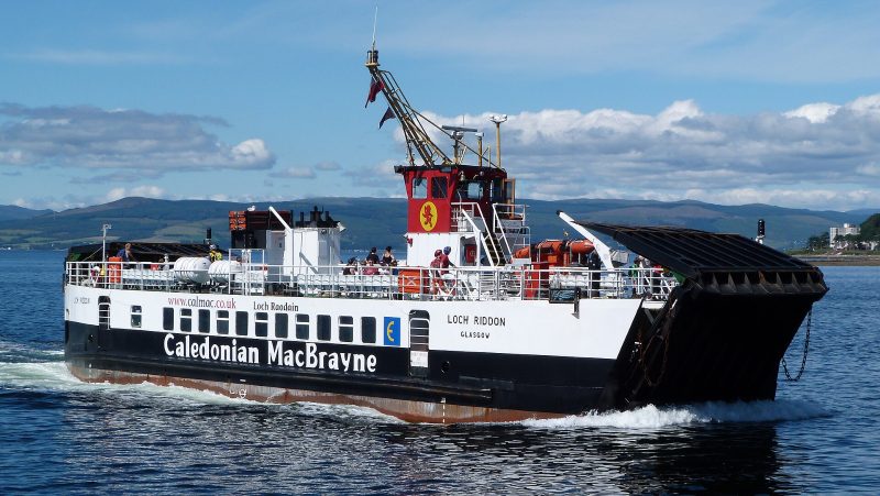 MV Loch Riddon, by John Burt