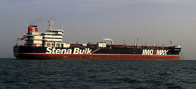 Stena Impero, by Abed Ghasemi