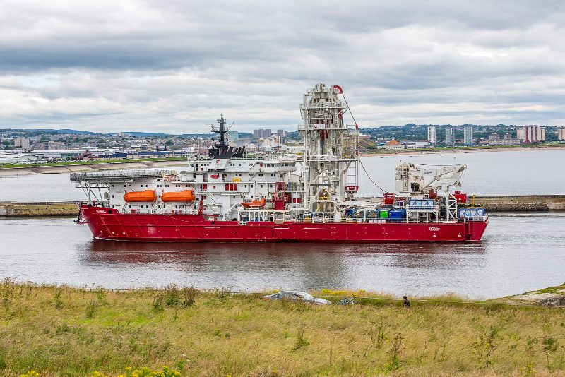 MSV Seawell, by Alan Jamieson from Aberdeen, Scotland