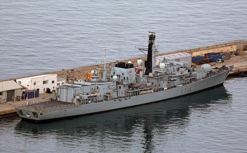 HMS Montrose, by Moshi Anahory