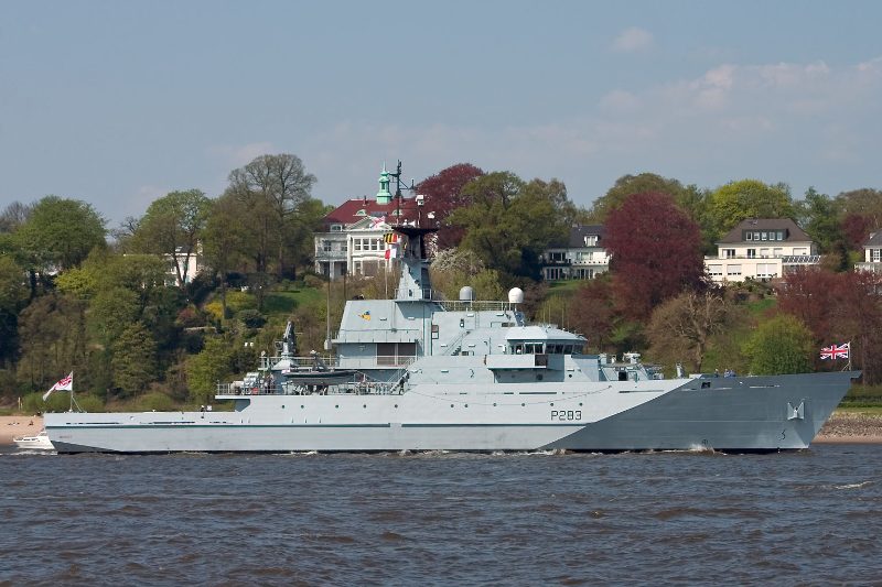 HMS Mersey, by Torsten Bätge