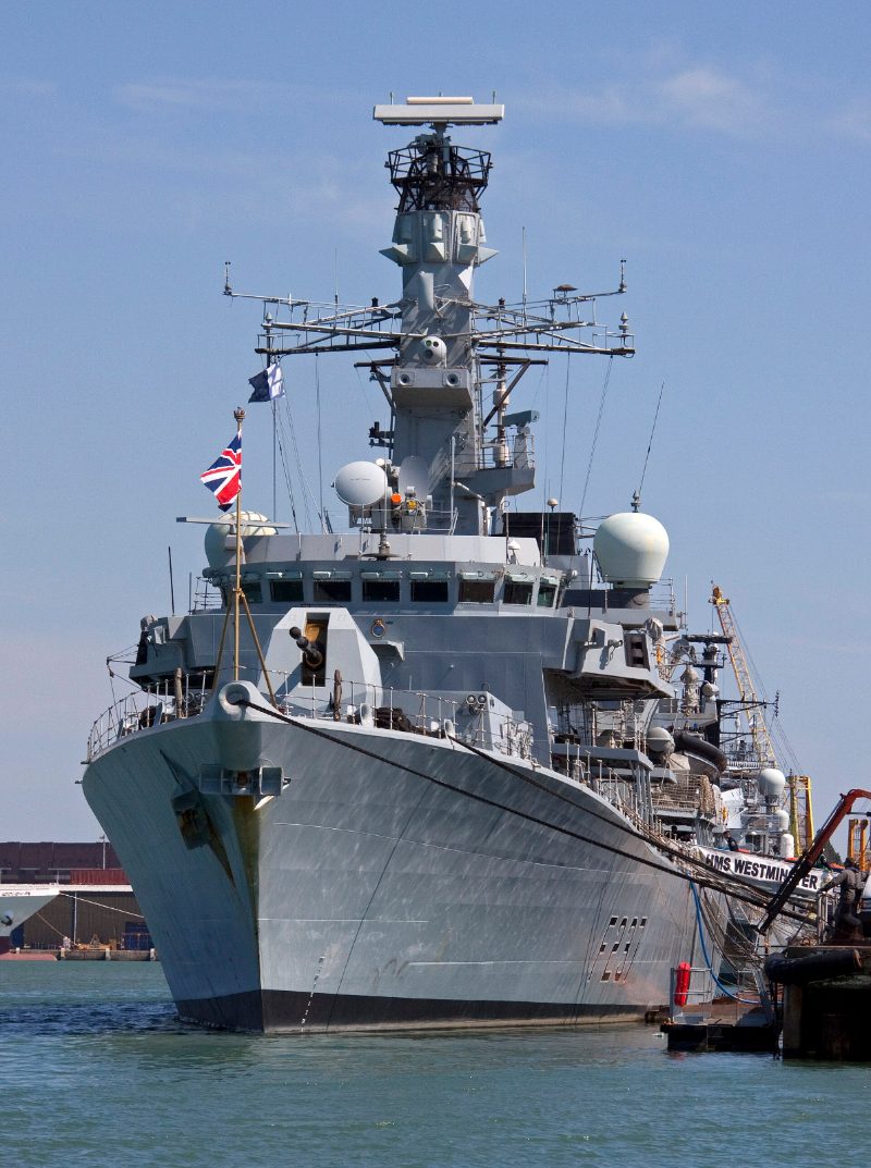 HMS Westminster, by Tony Hisgett from Birmingham, UK