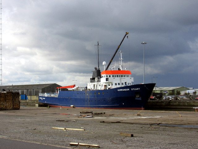 Kommandor Stuart, by David Wright