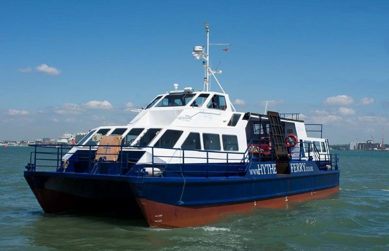 MV Hythe Scene, by Blue Funnel Ferries PR