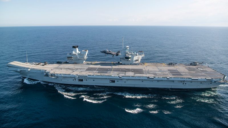 HMS Prince of Wales (R09), by US Navy photo by Dane Wiedmann