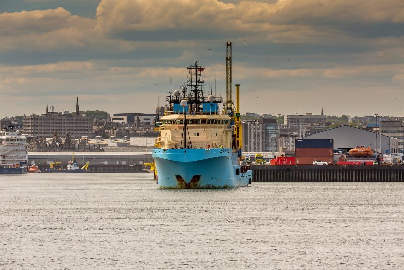 Maersk Helper, by Alan Jamieson from Aberdeen, Scotland
