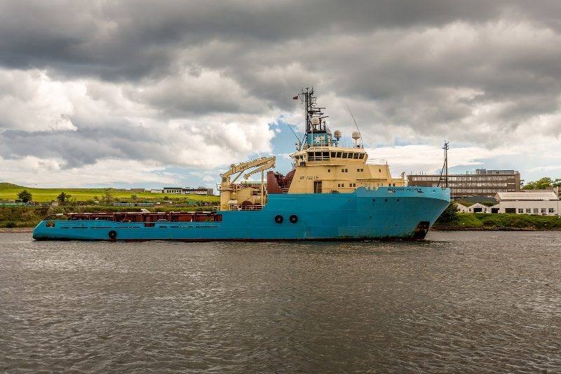 Maersk Helper, by Alan Jamieson from Aberdeen, Scotland