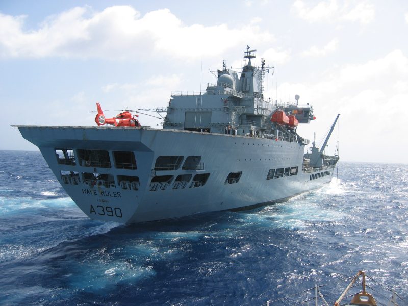 RFA Wave Ruler, by Flakeyswilson at English Wikipedia
