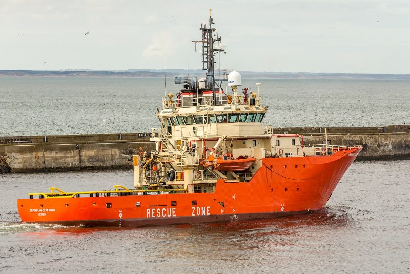 Grampian Defender, by Alan Jamieson from Aberdeen, Scotland
