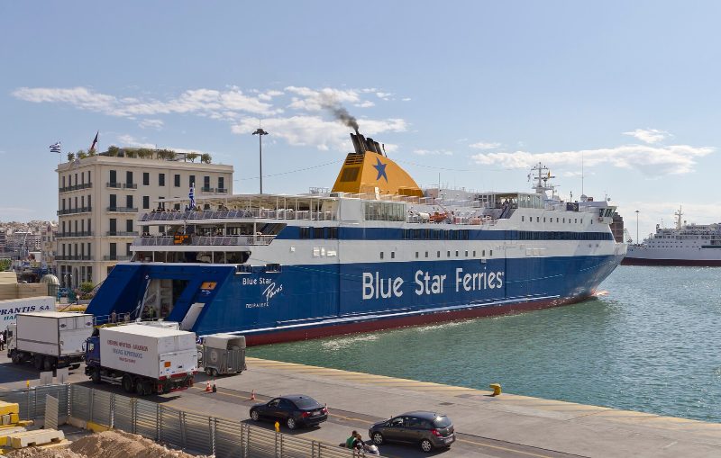 Blue Star Paros, by A.Savin