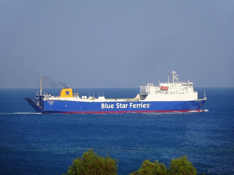Blue Carrier 1, by Pjotr Mahhonin