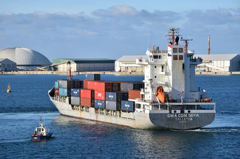 CMA CGM Goya, by Niels Johannes