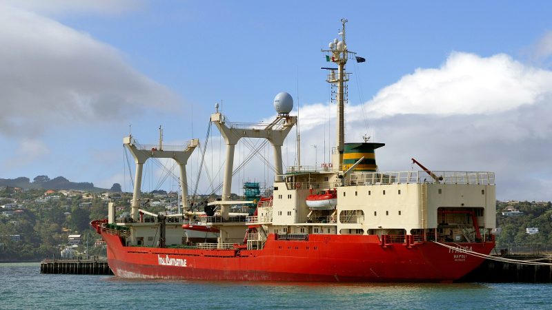 ITALICA General Cargo Vessel., by Bernard Spragg. NZ from Christchurch, New Zealand