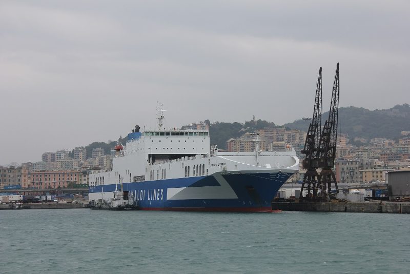 Eurocargo Livorno, by Eustace Bagge
