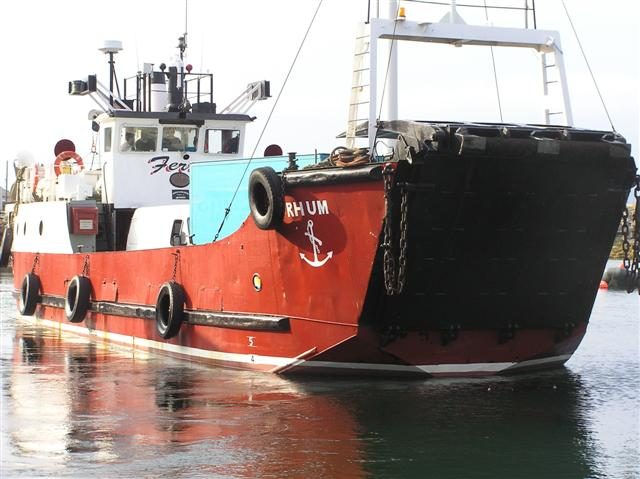 MV Rhum, by Kenneth Allen