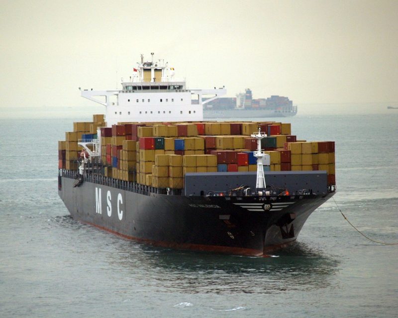 MSC Valencia, by pete